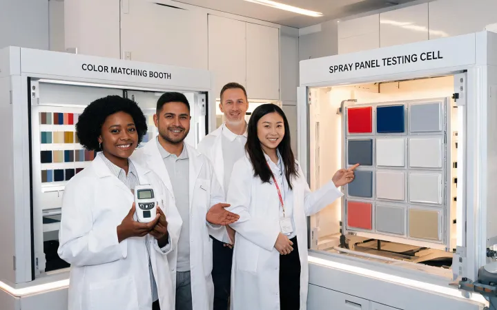Coatings specialist team