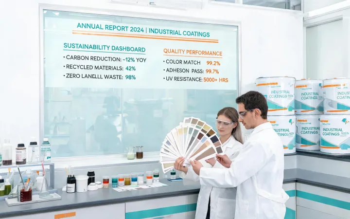 Coatings annual report lab review