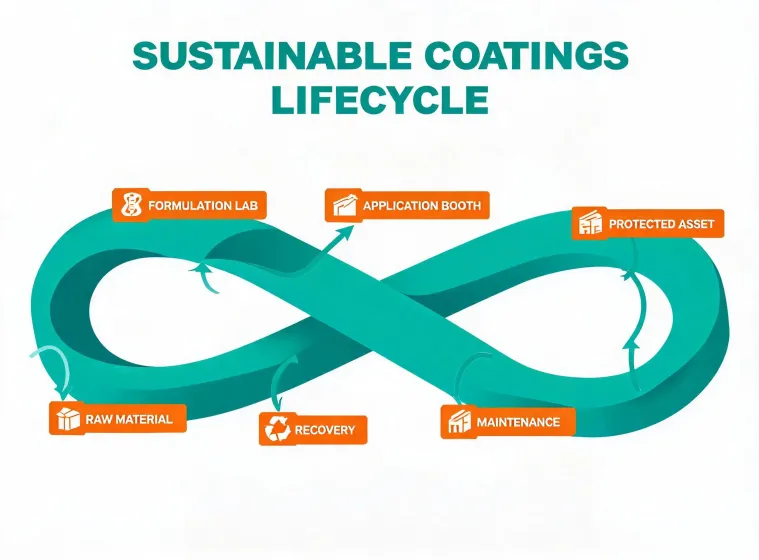 Mobius loop coatings lifecycle